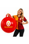 X Lasve Licensed New Season Plates Bouncy Ball 55 cm Pump Special Box with Gift - 6