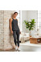 Women's Black Functional Top with Crossed Straps - 2