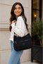 Women's Imported Parachute Fabric Water-Resistant Lightweight Casual Shoulder Bag and Crossbody Bag with Adjustable Strap - 2