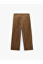 Comfortable Fit Pleated Cotton-Linen Blend Lace-Up Summer Trousers - 4
