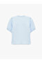 Cotton Slim Fit Short Sleeve Gathered Collar Poplin Shirt - 4