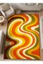 Sdtamor Retro Theme Patterned Modern Woven Base Decorative Carpet Sdtamor51 - 2