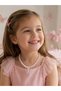 Children's Butterfly Necklace Birthday Party Necklace Pink White Color Gift for Girls Children Accessory Jewelry