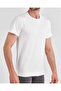 Men's Crew Neck Undershirt White - 4