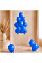 Blue Color Latex Pastel Balloon (30 cm) - 100 Pieces - 2