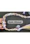 Luxury Elsa Stone-Studded Glittery Fancy Long Rapunzel Braided Hairpiece Crown Special Occasion Birthday Costume Crown Lilac Purple - 4