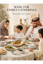 طقم أدوات مائدة سيراميك من 32 قطعة، يشمل أطباق وأوعية وأعواد طعام، طقم عشاء عصري للمنزل والمطبخ، مناسب للعائلة والحفلات، هدية مثالية للعيد وتدشين المنزل - 3