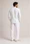 Men's Hajj Umrah Suit 100% Cotton Muslin Full Buttoned. Daily Use - 4