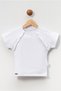 Girl's Ribbed Cotton Fabric Short Sleeve T-Shirt - 2