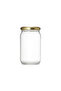 1000Cc 1 Lt. Glass Jar with Lid - Suitable for Food Contact - 2