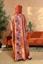 Diya Abaya Set - Rust - 3
