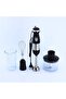KK-7703S 5 in 1 Hand Blender Set with High Speed Motor Chopper Bowl Egg Whisk