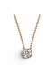 8 Mmaurora Grande Solitaire Necklace (45cm)