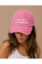 Hot Girls Have Migraines Written Vintage Hat - 2