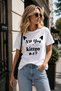 Are You Joking? Message Cat Lover 100% Cotton T-Shirt, Casual Comfort White Tee, Group Tee, Unisex White T-Shirt, Crew Neck Tee - 2