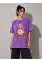 Men's Oversize T-Shirt Reverse Girl Printed 100% Cotton T-Shirt Comfortable Fit