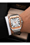 Men's Wristwatch Silver-Rose Color Steel Band Stylish Design Gift Boxed - 3