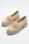 Ventes 346800 Comfortable Knitwear Loafer Women's Shoes with Buckle Accessories - 7