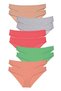 10 Pcs Super Eco Set Lycra Women Slip Panties Soft Colors