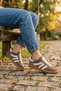 Street-Line Classic Milk Brown Suede-Leather Unisex Sports Shoes - 2