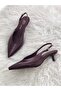 Jasmy Bordo 4 cm Short Heel Stiletto - 2