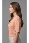 Women's Openwork Short Knitwear Cardigan - 2