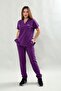 Premium Comfort Women's Purple Scrubs Surgical Set