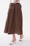 Women's Lace Detailed Muslin Long Skirt 260513 - - 4