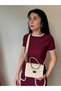 Women's Lavin Model Gold Chain Detailed Handbag & Crossbody Bag - 5