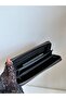 Women's Star Stitched Large Size Shiny Wallet - 3