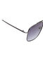 Non Polarized Sunglasses Gunmetal Frame Purple Mirror Lens 56mm - M253PL9V - 5