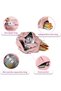 (Pink-fj14)Gym Bag, Sport Duffel Bag with Wet Pocket&Shoe Compartment,Sports Tote Gym Bag, Travel Totes Bag - 4
