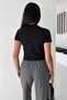 Women's San Diego Printed Slim Fit Crop T-Shirt Crew Neck Casual Basic T-Shirt - 6
