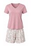 Modal Ethnic Pattern Shorts Suit - 6