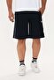 Men's Cotton Shorts Navy Blue -6067 - 3