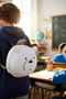 حقيبة ظهر دائرية مرخصة من We Bare Bears مع دب القطب الشمالي بقياس 21 سم - 3