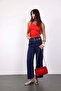 Navy Blue Tensel Jean - 2