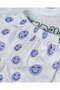 Infant Girls White Printed 2 Piece Pyjama Set - 3