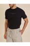 Men Black And Beige Check Pyjama Set - 4