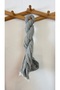 Linen Karatezgah Woven Buldan Model Scarf Bandana Shawl 30X170 cm 1 Piece
