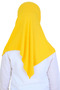Girl's Ready-Made Headscarf Practical Combed Cotton Shawl Islamic Clothing - 6