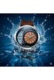 Infinity SD253100 Men’s Analog Watch with Floating Infinity Dial, Brown Silicone Strap, Silver Stainless Steel Case and Quartz Movement - 7