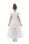 - Ruffled Puff Sleeve Princess Dress - Multicolor - 4Y to 13Y - 3