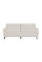 Arjun 3 Seater Fabric Sofa | Three Seat Sofas | L185xW81xH90cm - Beige - 4
