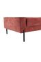 Benji 1 Seater Fabric Sofa | Armchair | Single Seater Accent Chair | L87xW86xH86cm - Red - 7