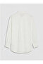 New Season White Women's Muslin Shirt Tunic - 2