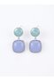 Steel Minimalist Dangle Stylish Earrings |   Does Not Darken |   Women's Earrings with Gift Box - 2