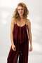 Crinkled tie-strap beach top - 2