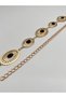 Gold Chain Belt Women's Belt Trouser Belt Dress Belt Shirt Belt Coat Belt - 2