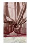 Banarasi Semi Tanchoi Silk Saree Cream & Red Contrast with Brocade Zari Work & Contrast Brocade Blouse - 3